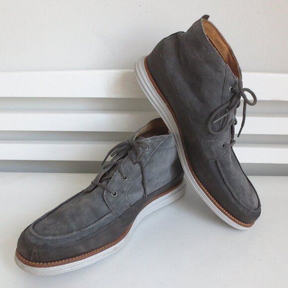 Cole Haan Men\'s Øriginalgrand Chukka SUEDE Boot Sz-10.5M